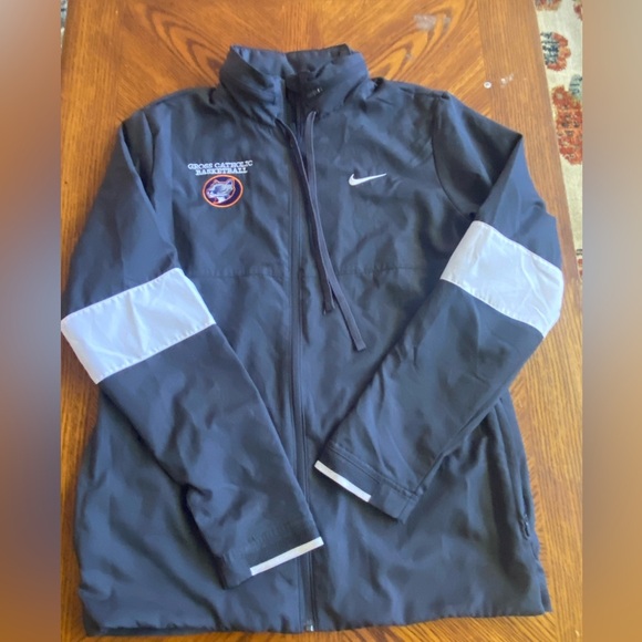 Nike Gray Full-Zip Jacket - Picture 7 of 9